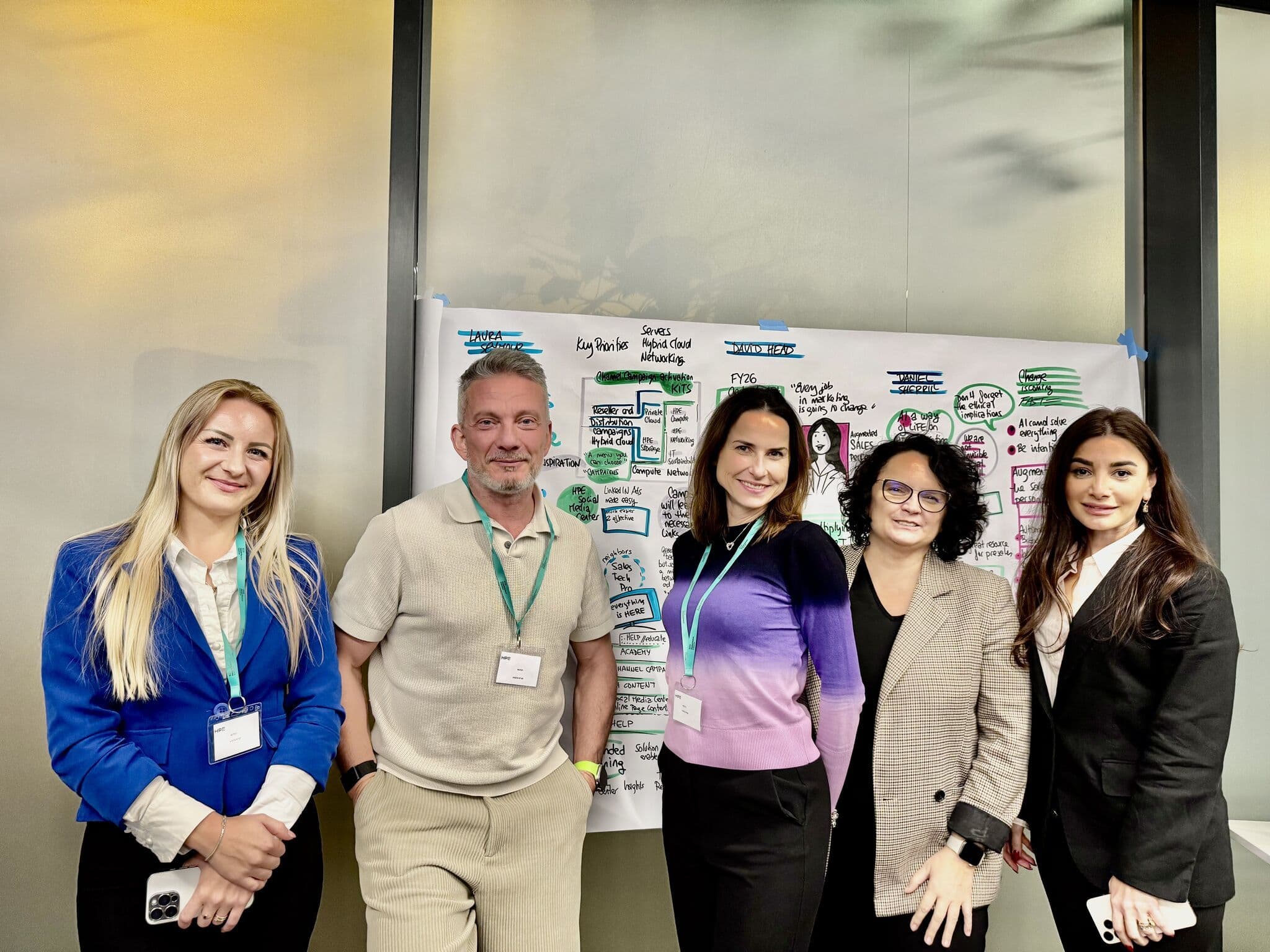 Hewlett Packard Enterprise Partner Marketing Exchange in Barcelona